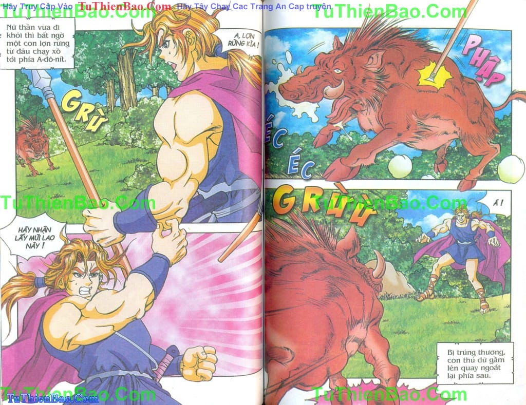 Truyện Tranh Thần Thoại Hy Lạp - Nguồn Gốc Các Vị Thần trang 3