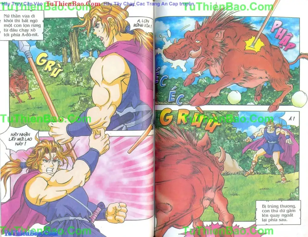 Truyện Tranh Thần Thoại Hy Lạp - Nguồn Gốc Các Vị Thần trang 3