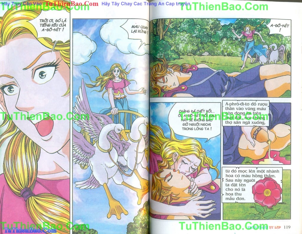 Truyện Tranh Thần Thoại Hy Lạp - Nguồn Gốc Các Vị Thần trang 3