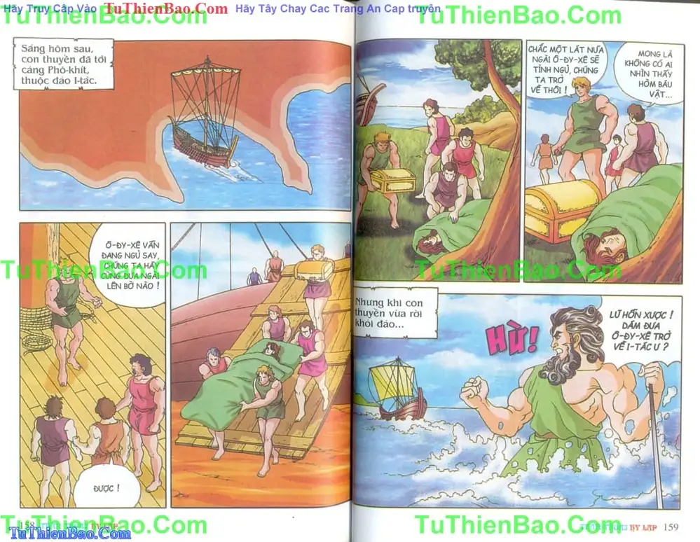 Truyện Tranh Thần Thoại Hy Lạp - Nguồn Gốc Các Vị Thần trang 3