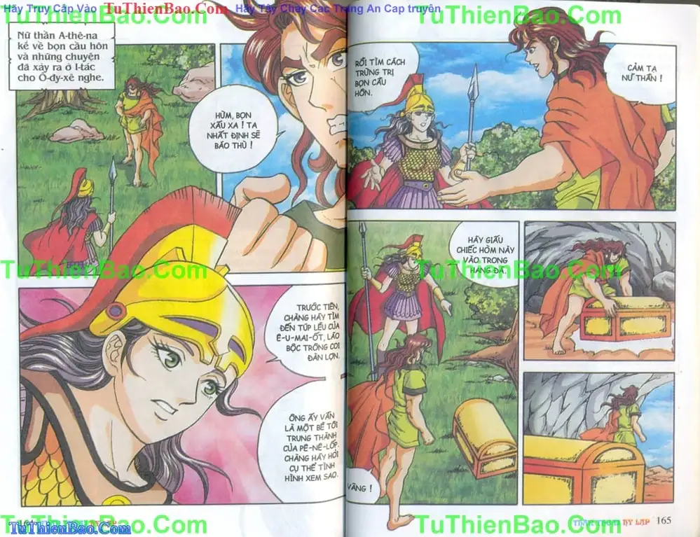 Truyện Tranh Thần Thoại Hy Lạp - Nguồn Gốc Các Vị Thần trang 3