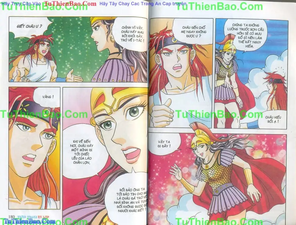 Truyện Tranh Thần Thoại Hy Lạp - Nguồn Gốc Các Vị Thần trang 3