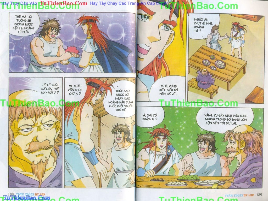 Truyện Tranh Thần Thoại Hy Lạp - Nguồn Gốc Các Vị Thần trang 3