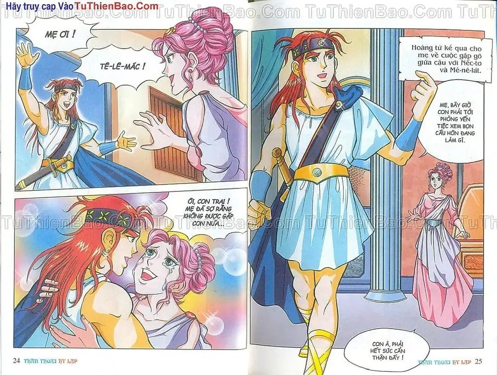 Truyện Tranh Thần Thoại Hy Lạp - Nguồn Gốc Các Vị Thần trang 3