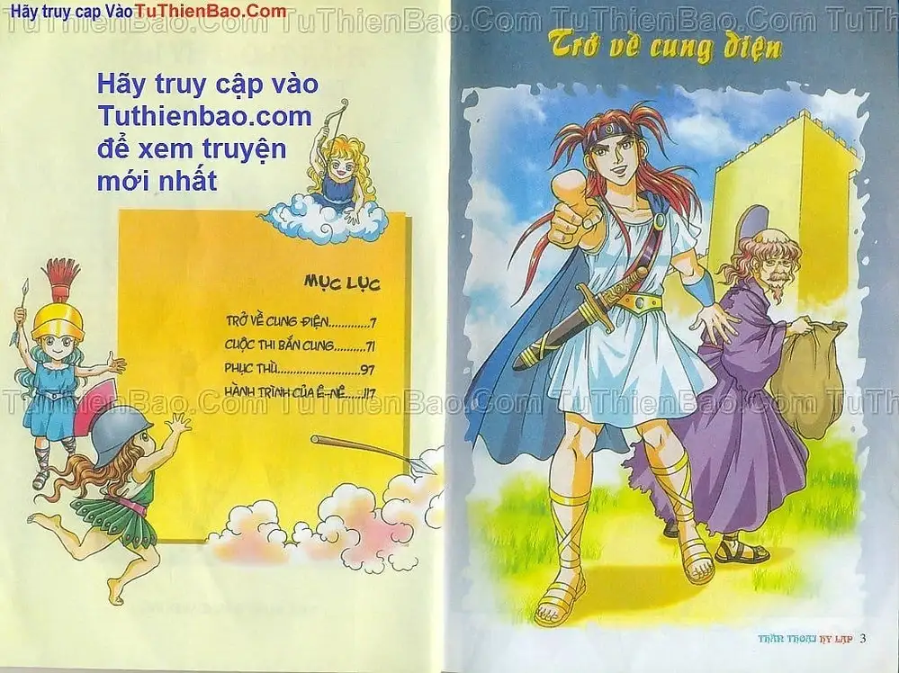 Truyện Tranh Thần Thoại Hy Lạp - Nguồn Gốc Các Vị Thần trang 3