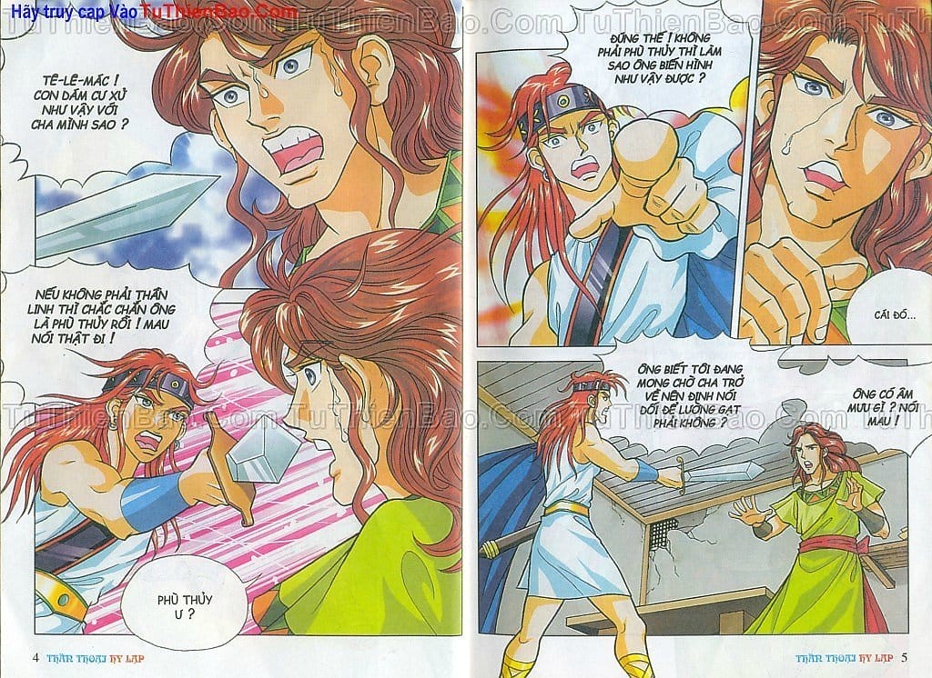 Truyện Tranh Thần Thoại Hy Lạp - Nguồn Gốc Các Vị Thần trang 3