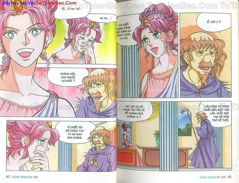 Truyện Tranh Thần Thoại Hy Lạp - Nguồn Gốc Các Vị Thần trang 3