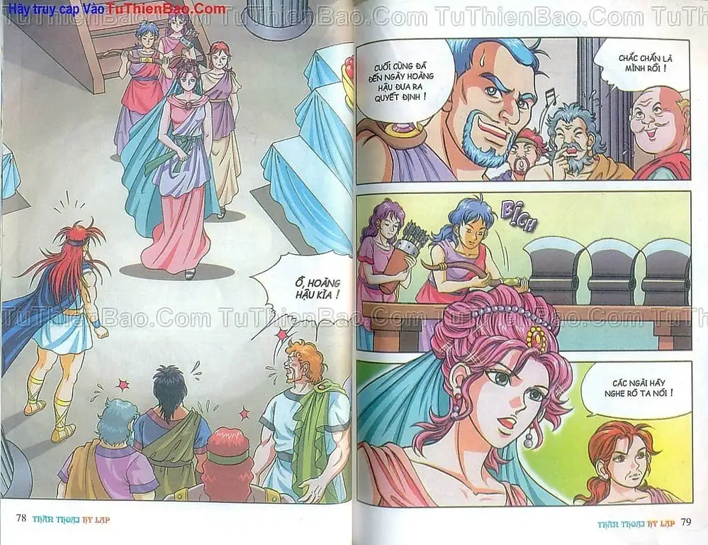 Truyện Tranh Thần Thoại Hy Lạp - Nguồn Gốc Các Vị Thần trang 3