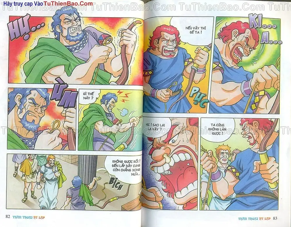 Truyện Tranh Thần Thoại Hy Lạp - Nguồn Gốc Các Vị Thần trang 3