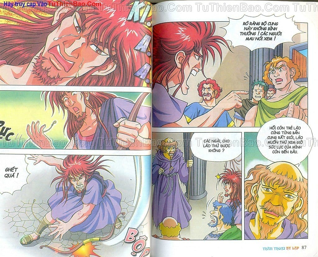 Truyện Tranh Thần Thoại Hy Lạp - Nguồn Gốc Các Vị Thần trang 3