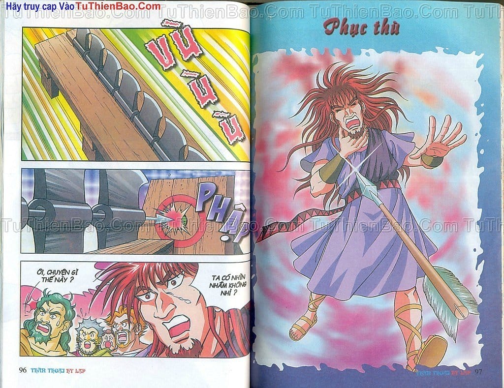 Truyện Tranh Thần Thoại Hy Lạp - Nguồn Gốc Các Vị Thần trang 3