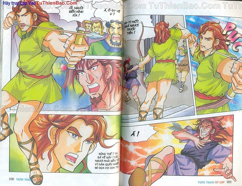 Truyện Tranh Thần Thoại Hy Lạp - Nguồn Gốc Các Vị Thần trang 3