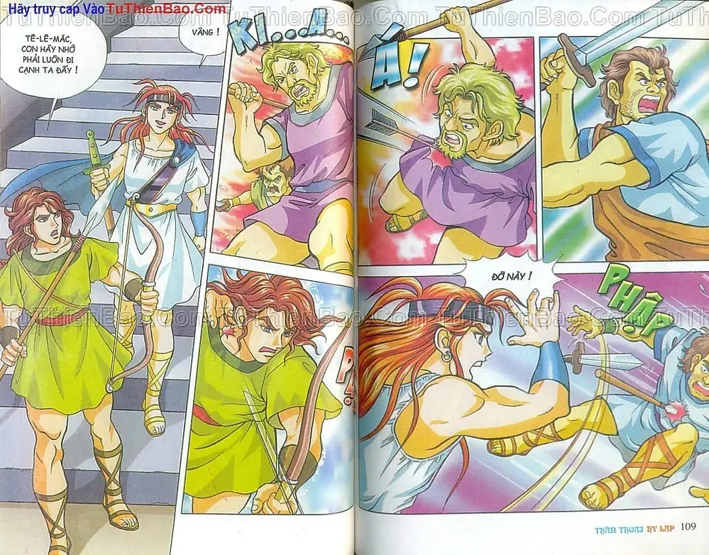 Truyện Tranh Thần Thoại Hy Lạp - Nguồn Gốc Các Vị Thần trang 3