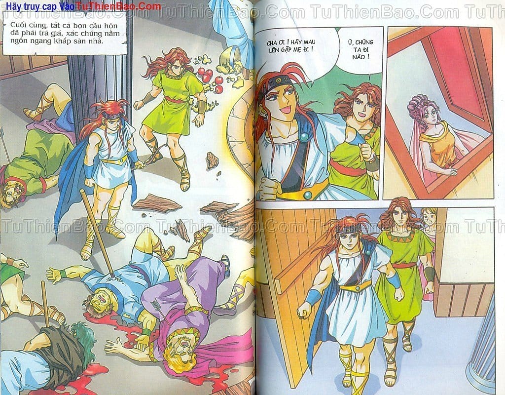 Truyện Tranh Thần Thoại Hy Lạp - Nguồn Gốc Các Vị Thần trang 3