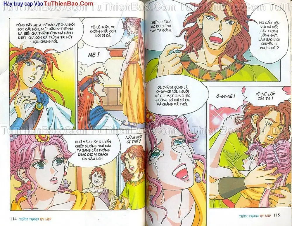 Truyện Tranh Thần Thoại Hy Lạp - Nguồn Gốc Các Vị Thần trang 3