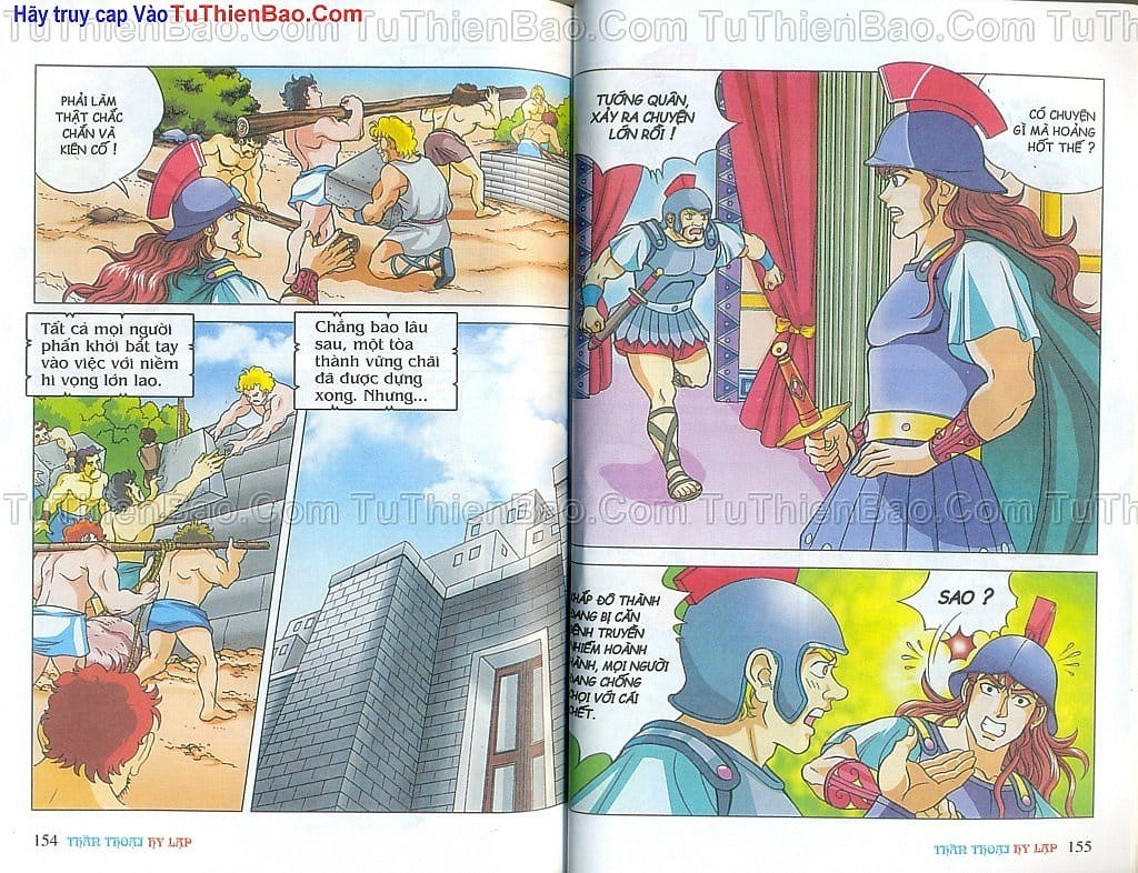 Truyện Tranh Thần Thoại Hy Lạp - Nguồn Gốc Các Vị Thần trang 3