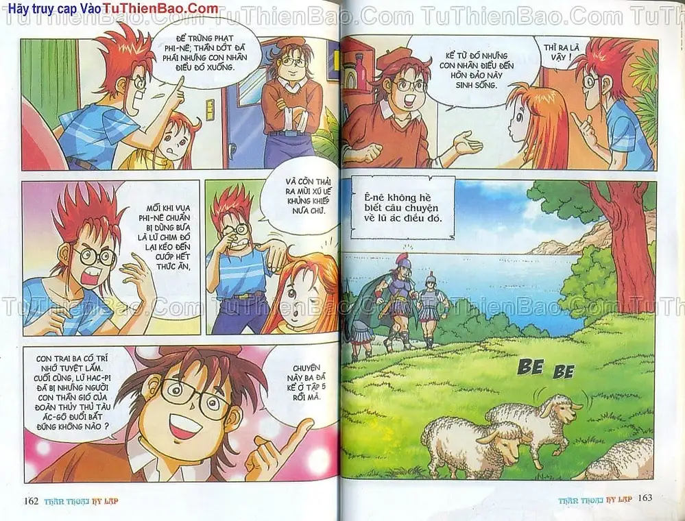 Truyện Tranh Thần Thoại Hy Lạp - Nguồn Gốc Các Vị Thần trang 3