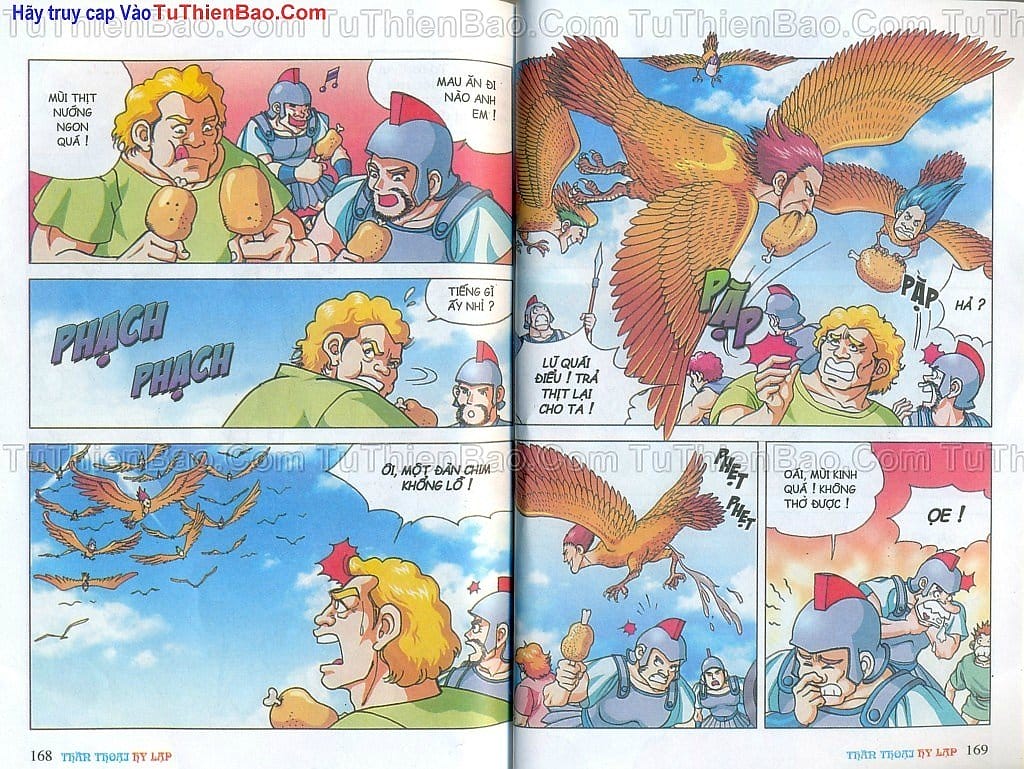 Truyện Tranh Thần Thoại Hy Lạp - Nguồn Gốc Các Vị Thần trang 3