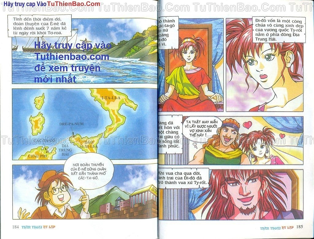 Truyện Tranh Thần Thoại Hy Lạp - Nguồn Gốc Các Vị Thần trang 3