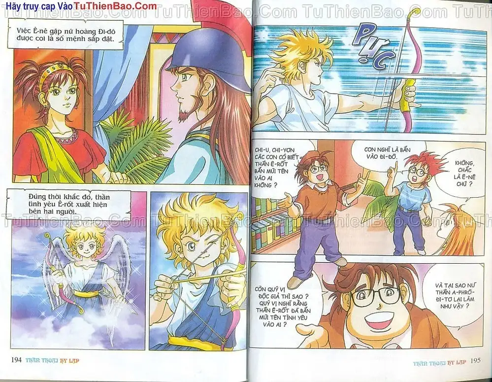 Truyện Tranh Thần Thoại Hy Lạp - Nguồn Gốc Các Vị Thần trang 3