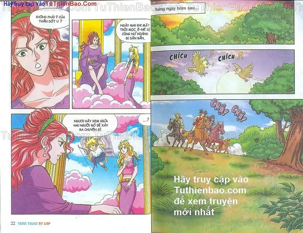Truyện Tranh Thần Thoại Hy Lạp - Nguồn Gốc Các Vị Thần trang 3