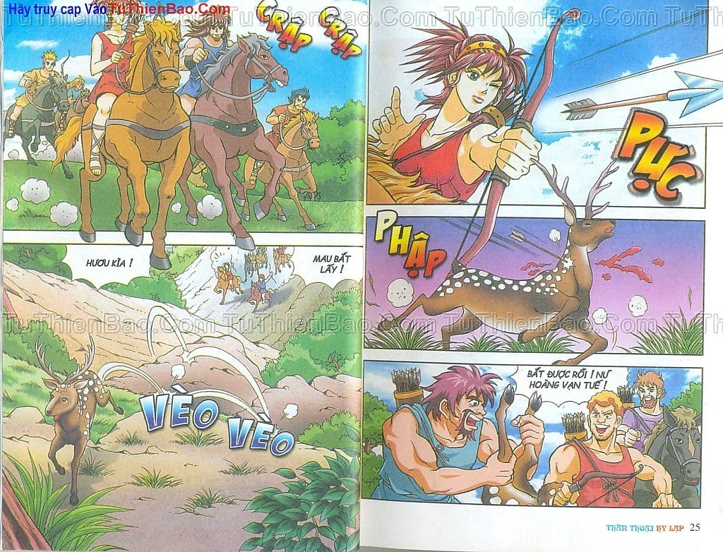 Truyện Tranh Thần Thoại Hy Lạp - Nguồn Gốc Các Vị Thần trang 3