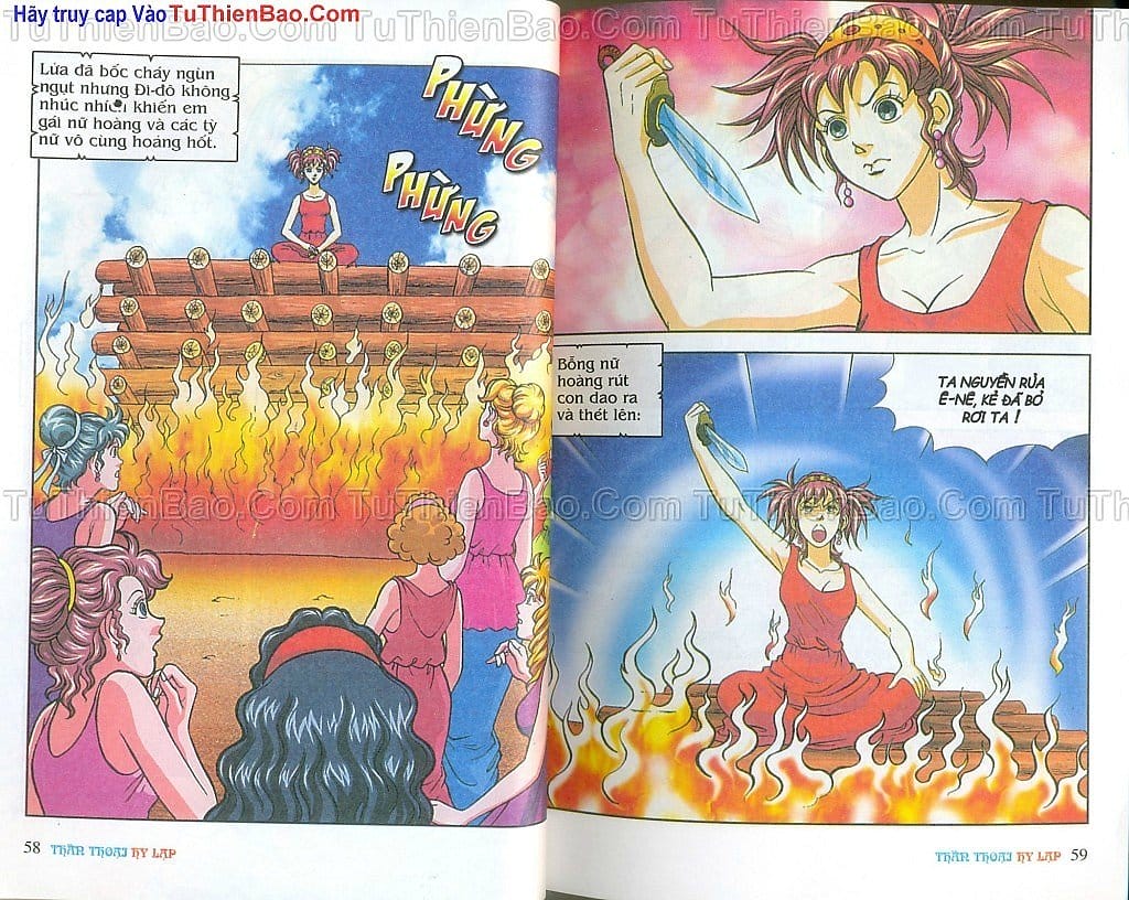 Truyện Tranh Thần Thoại Hy Lạp - Nguồn Gốc Các Vị Thần trang 3