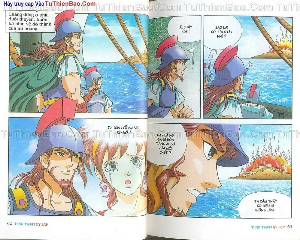 Truyện Tranh Thần Thoại Hy Lạp - Nguồn Gốc Các Vị Thần trang 3