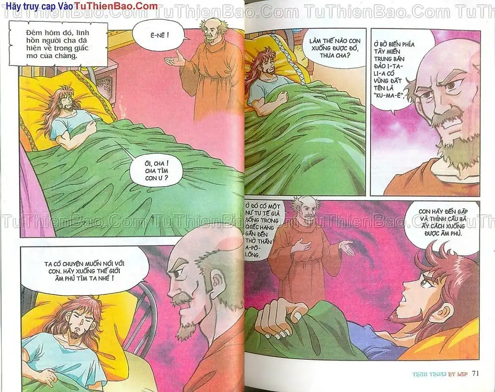 Truyện Tranh Thần Thoại Hy Lạp - Nguồn Gốc Các Vị Thần trang 3