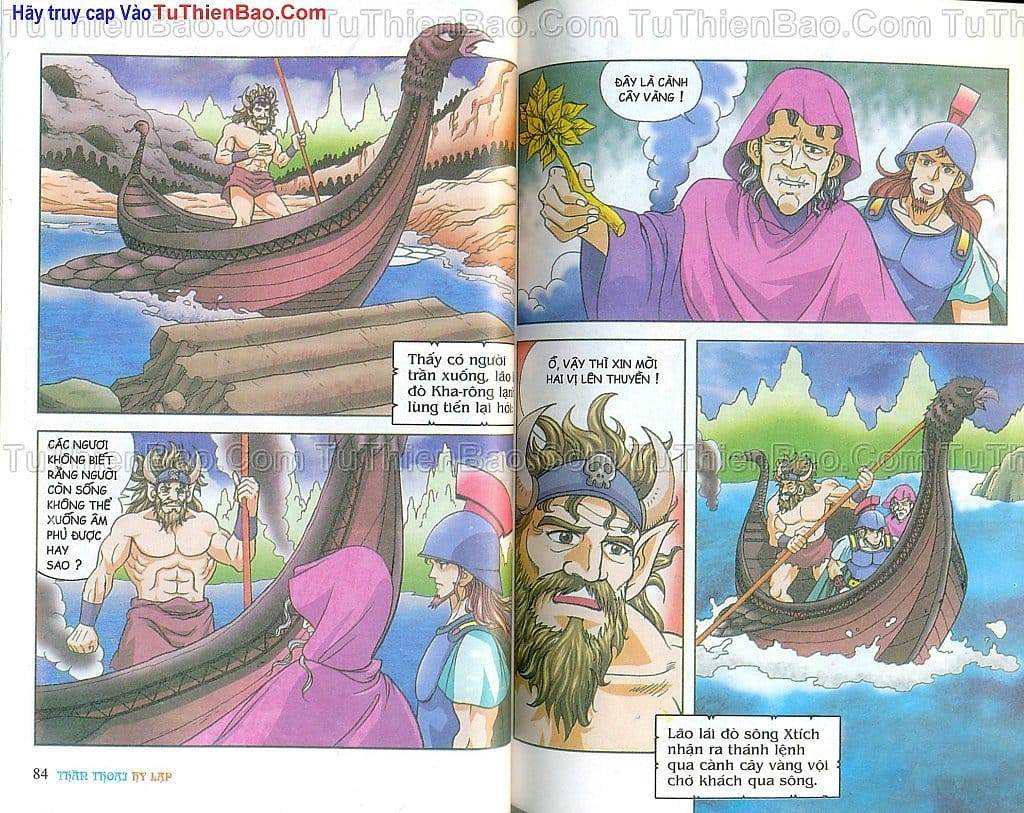 Truyện Tranh Thần Thoại Hy Lạp - Nguồn Gốc Các Vị Thần trang 3