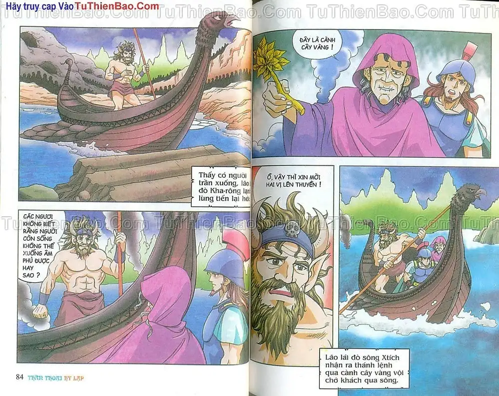 Truyện Tranh Thần Thoại Hy Lạp - Nguồn Gốc Các Vị Thần trang 3