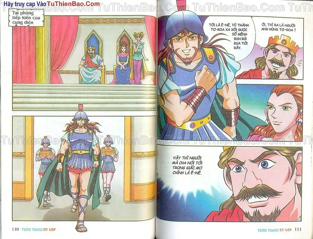 Truyện Tranh Thần Thoại Hy Lạp - Nguồn Gốc Các Vị Thần trang 3