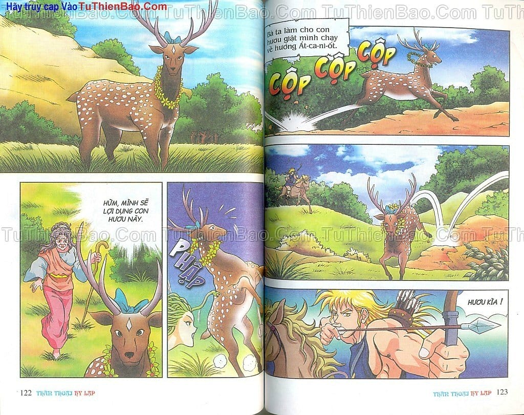 Truyện Tranh Thần Thoại Hy Lạp - Nguồn Gốc Các Vị Thần trang 3