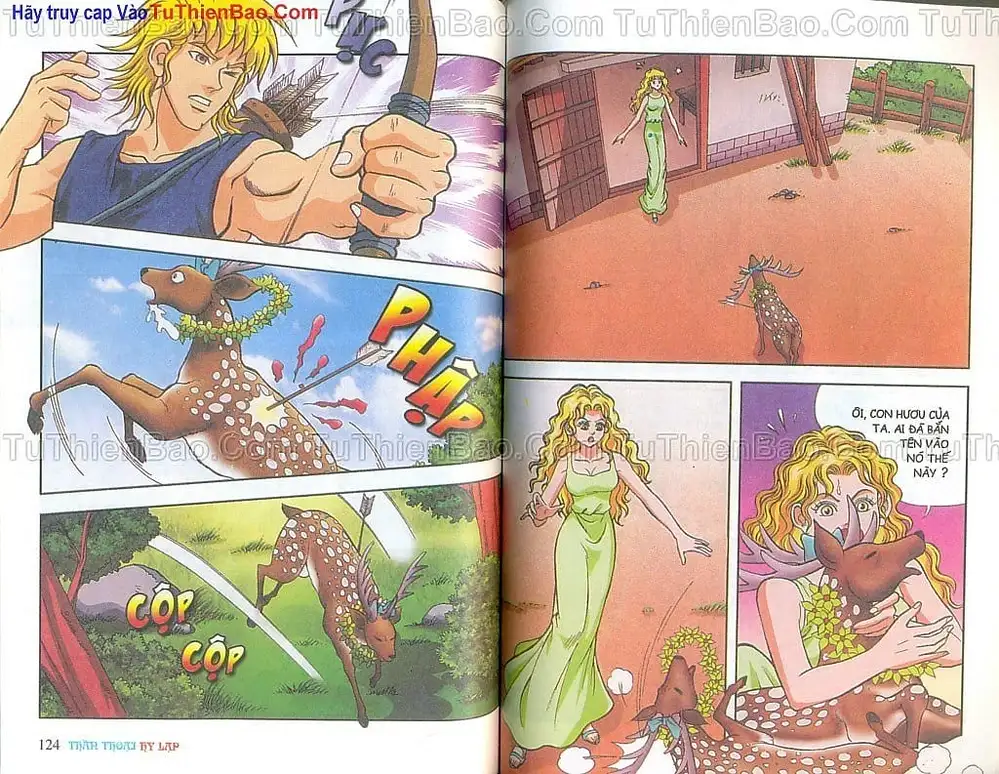 Truyện Tranh Thần Thoại Hy Lạp - Nguồn Gốc Các Vị Thần trang 3
