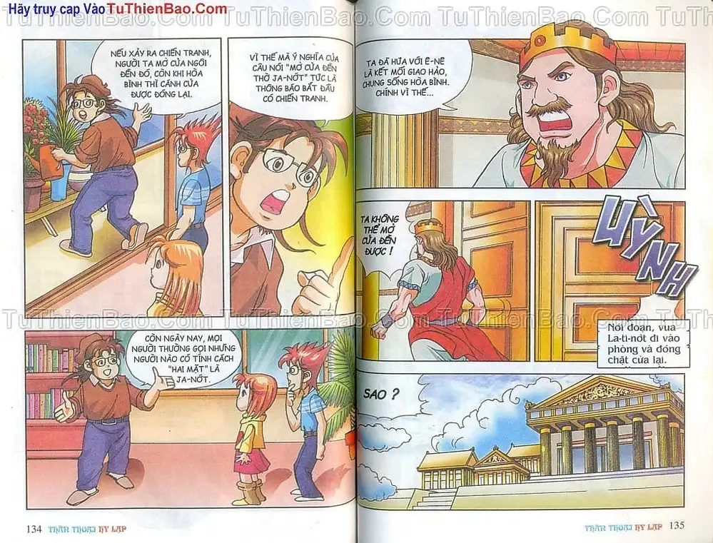 Truyện Tranh Thần Thoại Hy Lạp - Nguồn Gốc Các Vị Thần trang 3