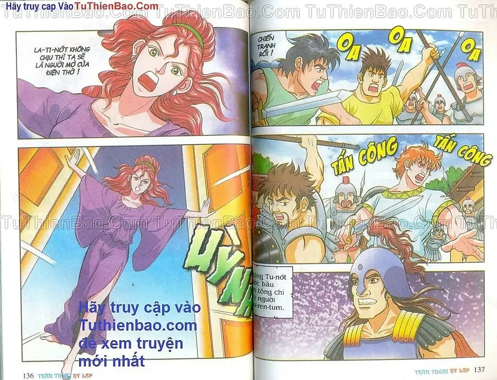 Truyện Tranh Thần Thoại Hy Lạp - Nguồn Gốc Các Vị Thần trang 3