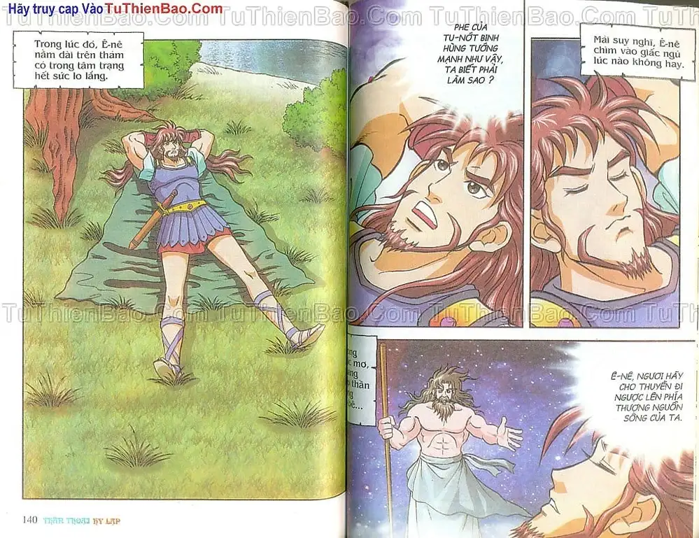 Truyện Tranh Thần Thoại Hy Lạp - Nguồn Gốc Các Vị Thần trang 3