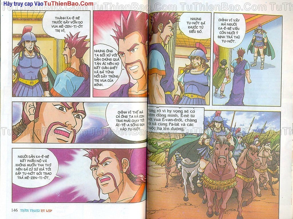 Truyện Tranh Thần Thoại Hy Lạp - Nguồn Gốc Các Vị Thần trang 3