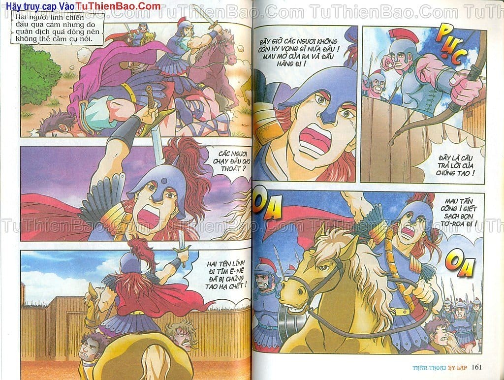 Truyện Tranh Thần Thoại Hy Lạp - Nguồn Gốc Các Vị Thần trang 3