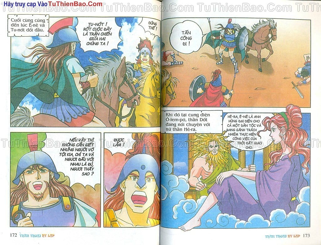 Truyện Tranh Thần Thoại Hy Lạp - Nguồn Gốc Các Vị Thần trang 3