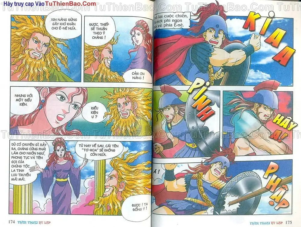 Truyện Tranh Thần Thoại Hy Lạp - Nguồn Gốc Các Vị Thần trang 3