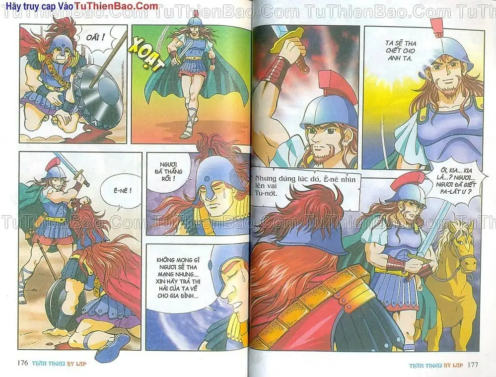 Truyện Tranh Thần Thoại Hy Lạp - Nguồn Gốc Các Vị Thần trang 3