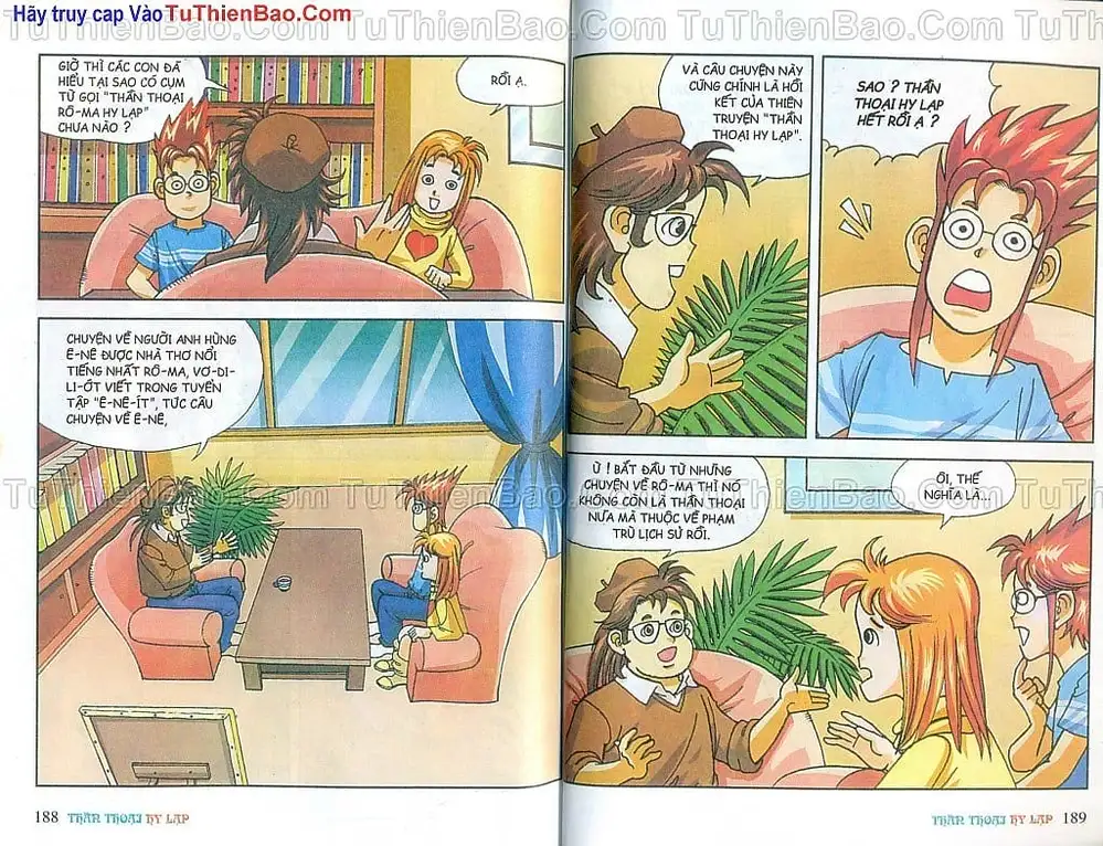 Truyện Tranh Thần Thoại Hy Lạp - Nguồn Gốc Các Vị Thần trang 3