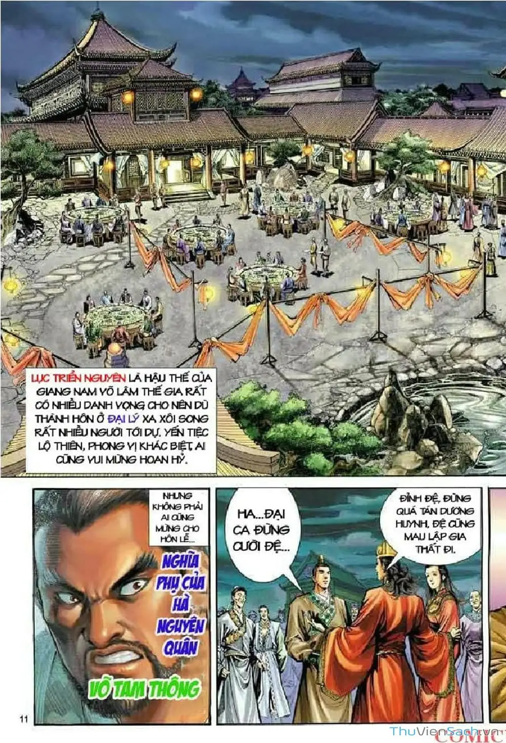 Truyện Tranh Thần Điêu Hiệp Lữ trang 4