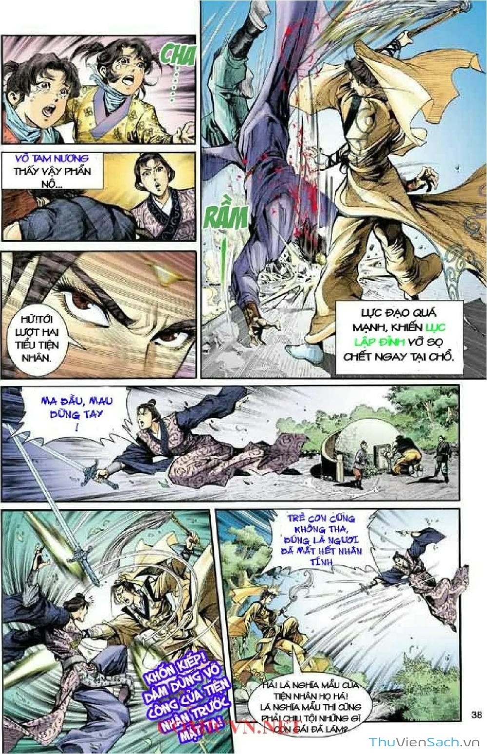 Truyện Tranh Thần Điêu Hiệp Lữ trang 4