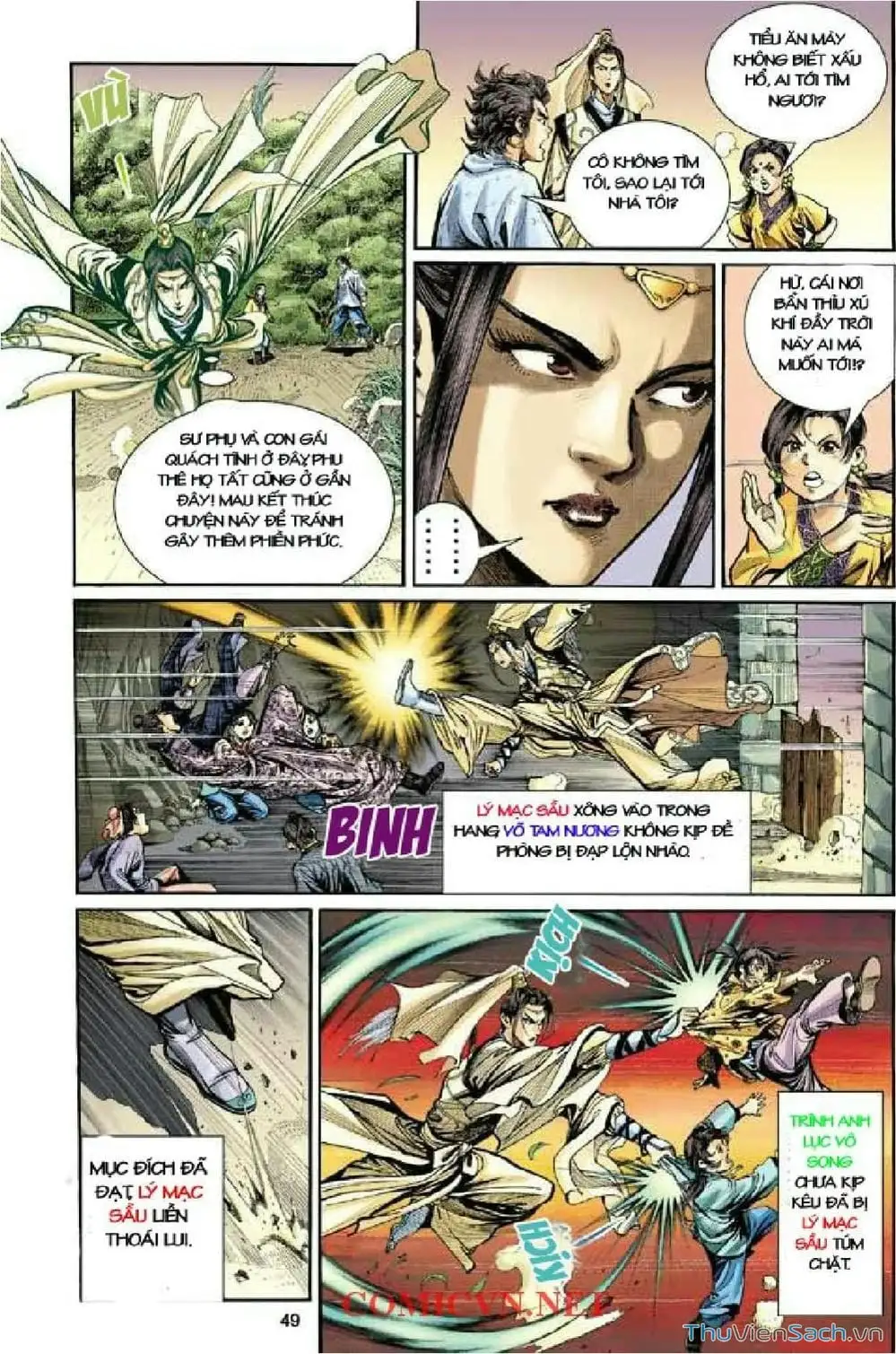 Truyện Tranh Thần Điêu Hiệp Lữ trang 4