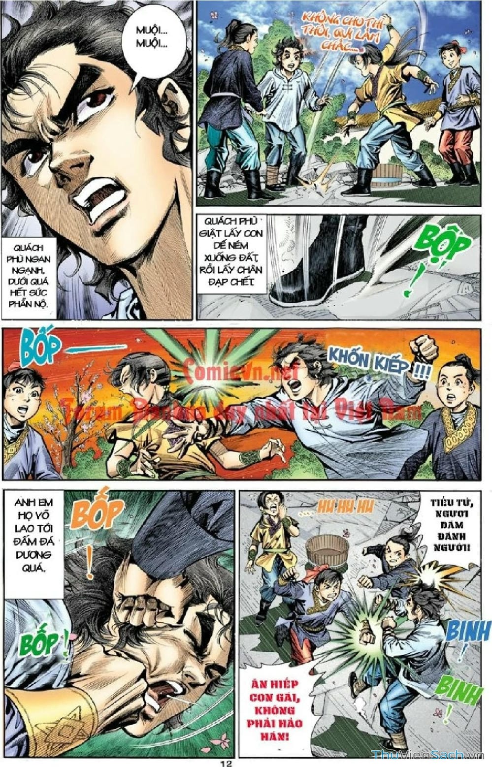 Truyện Tranh Thần Điêu Hiệp Lữ trang 4