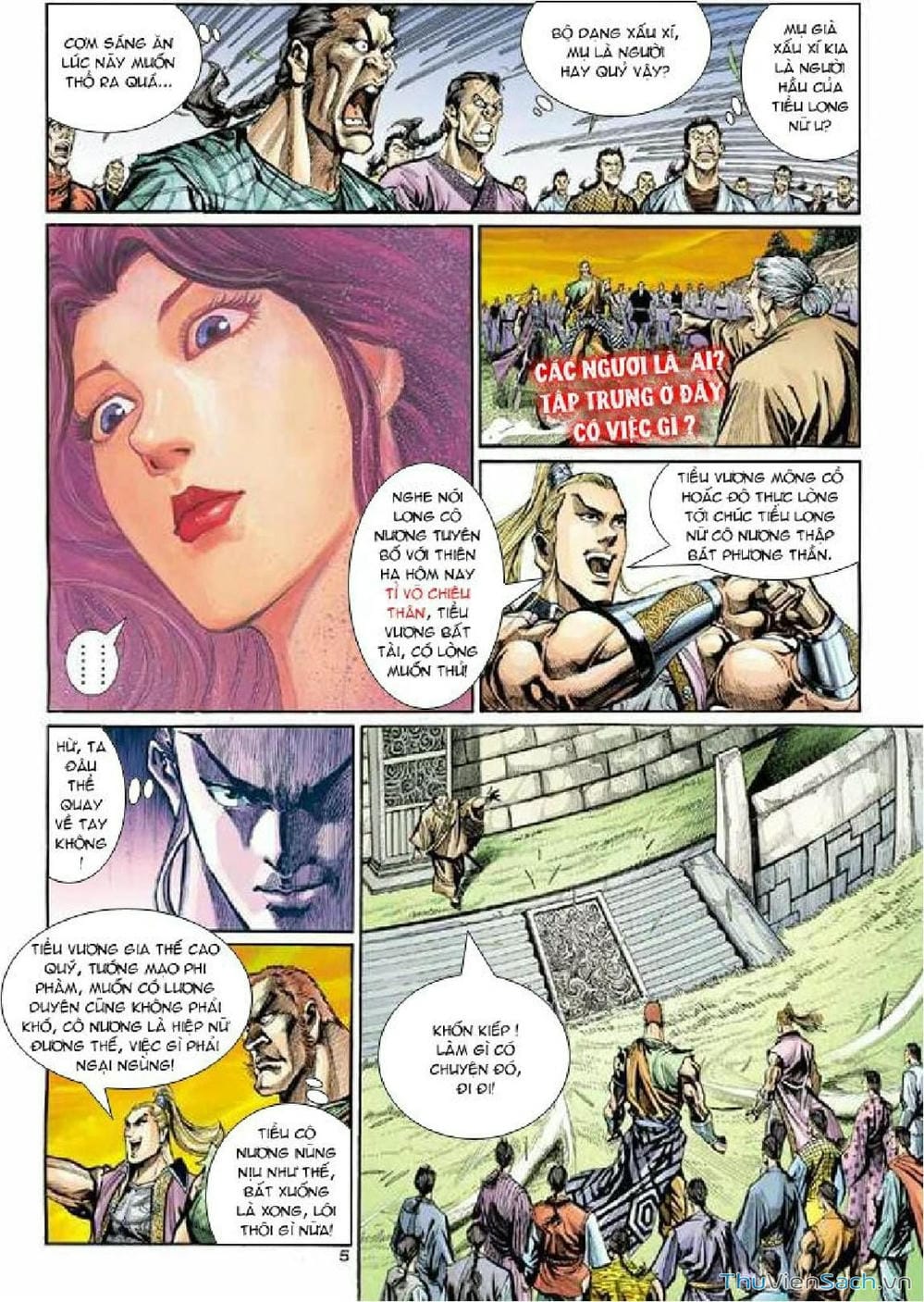 Truyện Tranh Thần Điêu Hiệp Lữ trang 4