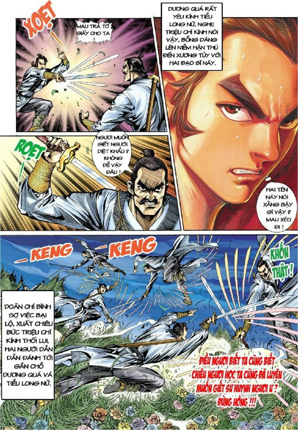 Truyện Tranh Thần Điêu Hiệp Lữ trang 4