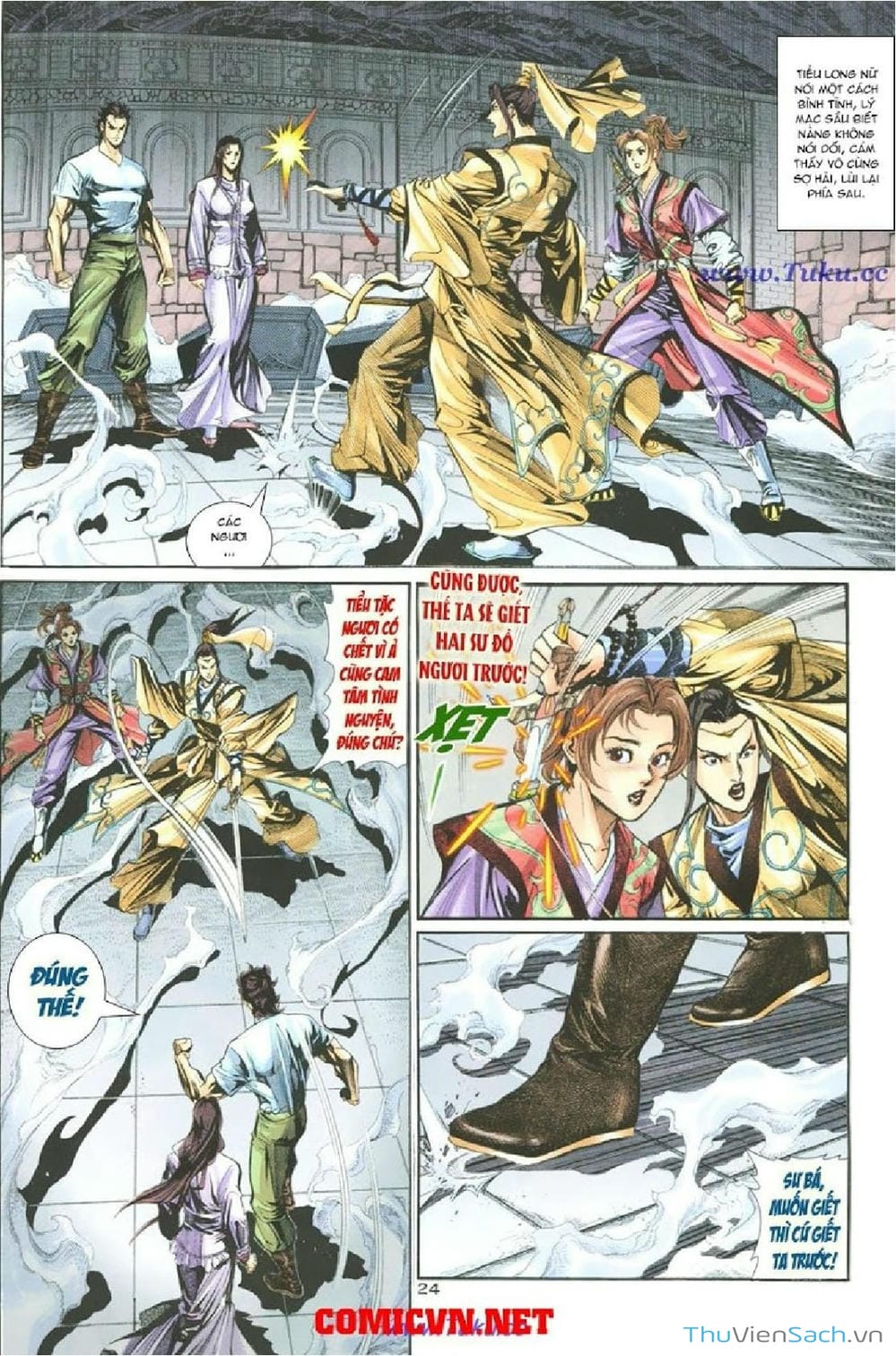 Truyện Tranh Thần Điêu Hiệp Lữ trang 4